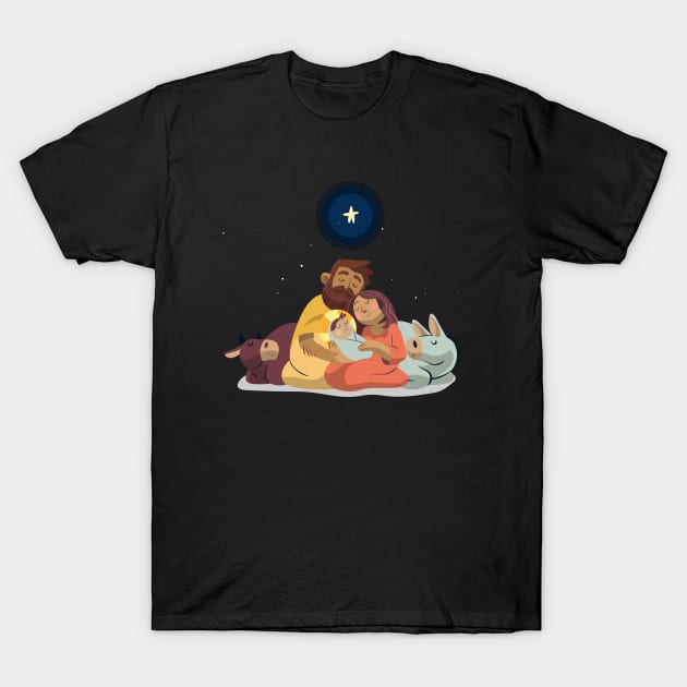 Sleeping Jesus T-Shirt by Mako Design 